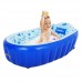 Bathtubs Freestanding Inflatable Children's Inflatable Pool Children's Non-Slip Family Pool Baby (Color : Blue  Size : 1106030cm) - B07H7K5TY6